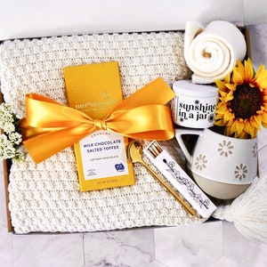 Thinking of You, Sending Sunshine, Care Package for Her, Self Care Gift, Gift Idea, Employee Gift Boxes, Cancer Recovery Gift, Gift for Her