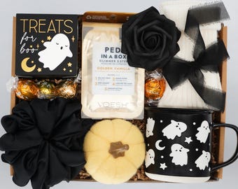 Halloween Boo Box for Her, Halloween Gift Box for Daughter, Fall Gift Box, Halloween Gift Box with Pumpkin, Boo Box for Girlfriend