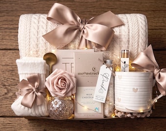 Luxury Gift Box for Her, Self Care Package, Thoughtful Thinking of You Gift