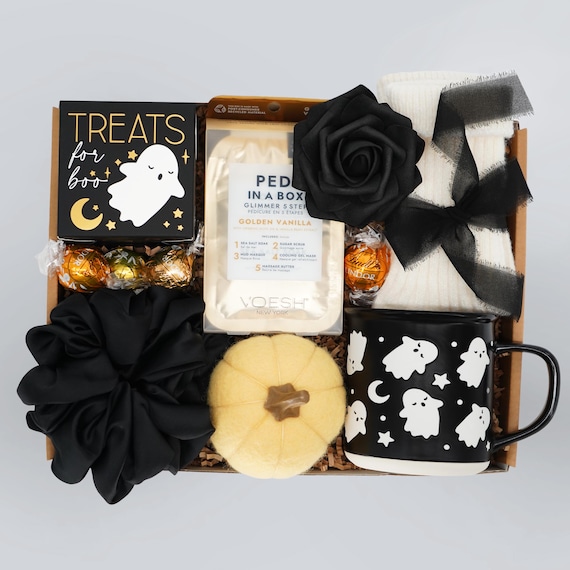 Halloween Boo Box for Her, Halloween Gift Box for Daughter, Fall Gift Box, Halloween Gift Box with Pumpkin, Boo Box for Girlfriend