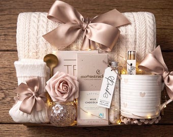 Sending Love and Hugs, Care Package for Women, Thinking of You Gift Box, Encouragement Gift