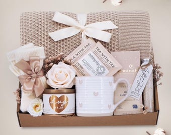 Care Package for Her, Sending a Hug Gift, Hygge in a Box, Thinking of You, Sympathy Gift Basket, Bereavement Gift, Encouragement Gift