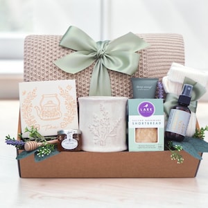 Surgery Recovery Gifts for Women, Get Well Gift Box for Her, Cancer Care Package, Post Heart, Hip, Shoulder, Knee Surgery Gift Basket