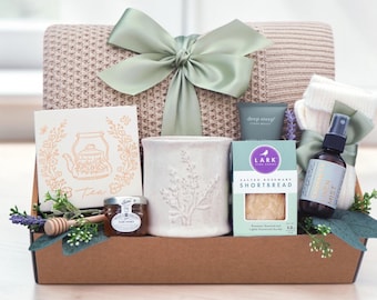 Surgery Recovery Gifts for Women, Get Well Gift Box for Her, Cancer Care Package, Post Heart, Hip, Shoulder, Knee Surgery Gift Basket
