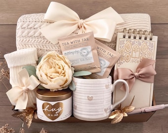 Sending Love and Hugs, Care Package for Women, Thinking of You Gift Box, Encouragement Gift