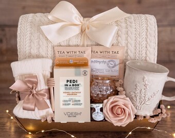 Sending Love and Hugs in a Gift Box, Care Package for Women, Thinking of You, Encouragement Gift
