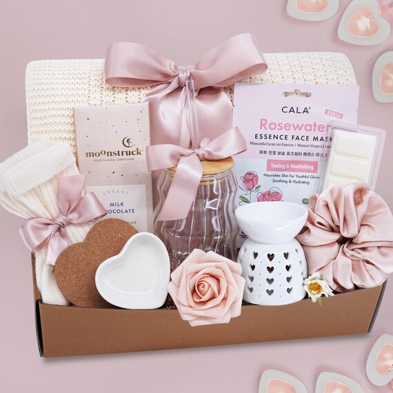 Valentine’s Day Box for Women, Cozy Romantic Self Care Surprise for Her