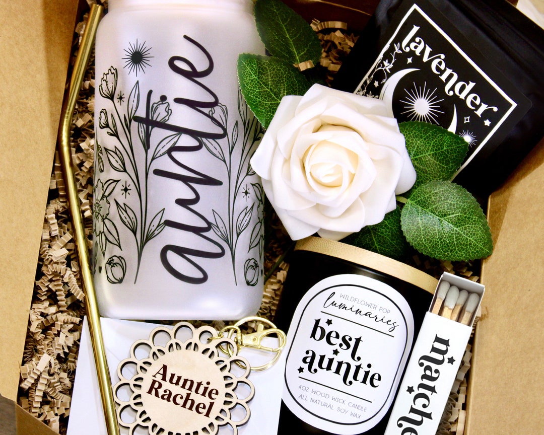 Auntie Birthday Box Aunt Proposal Box Auntie Self Care Etsy