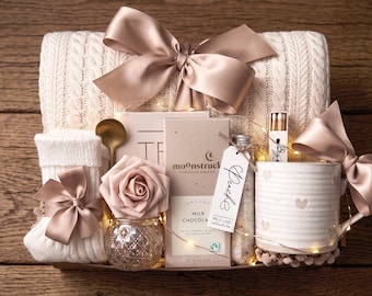 Sending Love and Hugs, Care Package for Women, Thinking of You Gift Box, Encouragement Gift