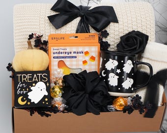 Boo Box for Girlfriend, Witchy Gift Set For Her, Halloween Care Package, Halloween Gift Box for Her, Fall Boo Basket, Spooky Gift Basket