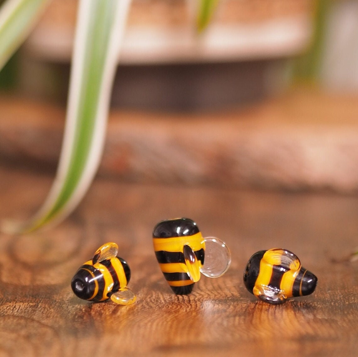 Bumble Bee Lampwork Beads Bee Beads Lampwork Beads Jewellery