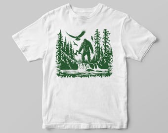 Big Foot T-Shirt, Vintage Big Foot Shirt, Funny Big Foot Shirt, Funny Graphic T-Shirt
