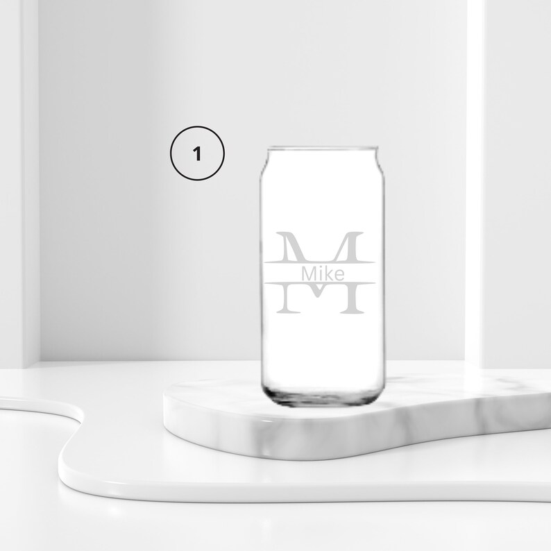Personalized Can Shaped Glass Groomsmen Gift Beer Glass Etsy Canada