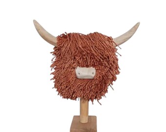 Elspeth Highland Cow Small Ginger Ornament