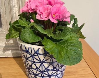 Handmade Dutch fancy Blue Plant Pot