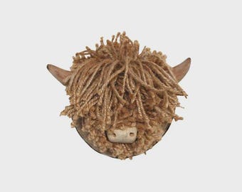 Ailsa Highland Cow Mini Wall Ornament