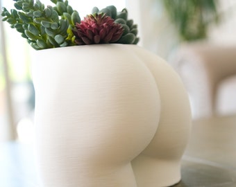 3D-utskriven blomkruka: Modern heminredning, suckulentkruka