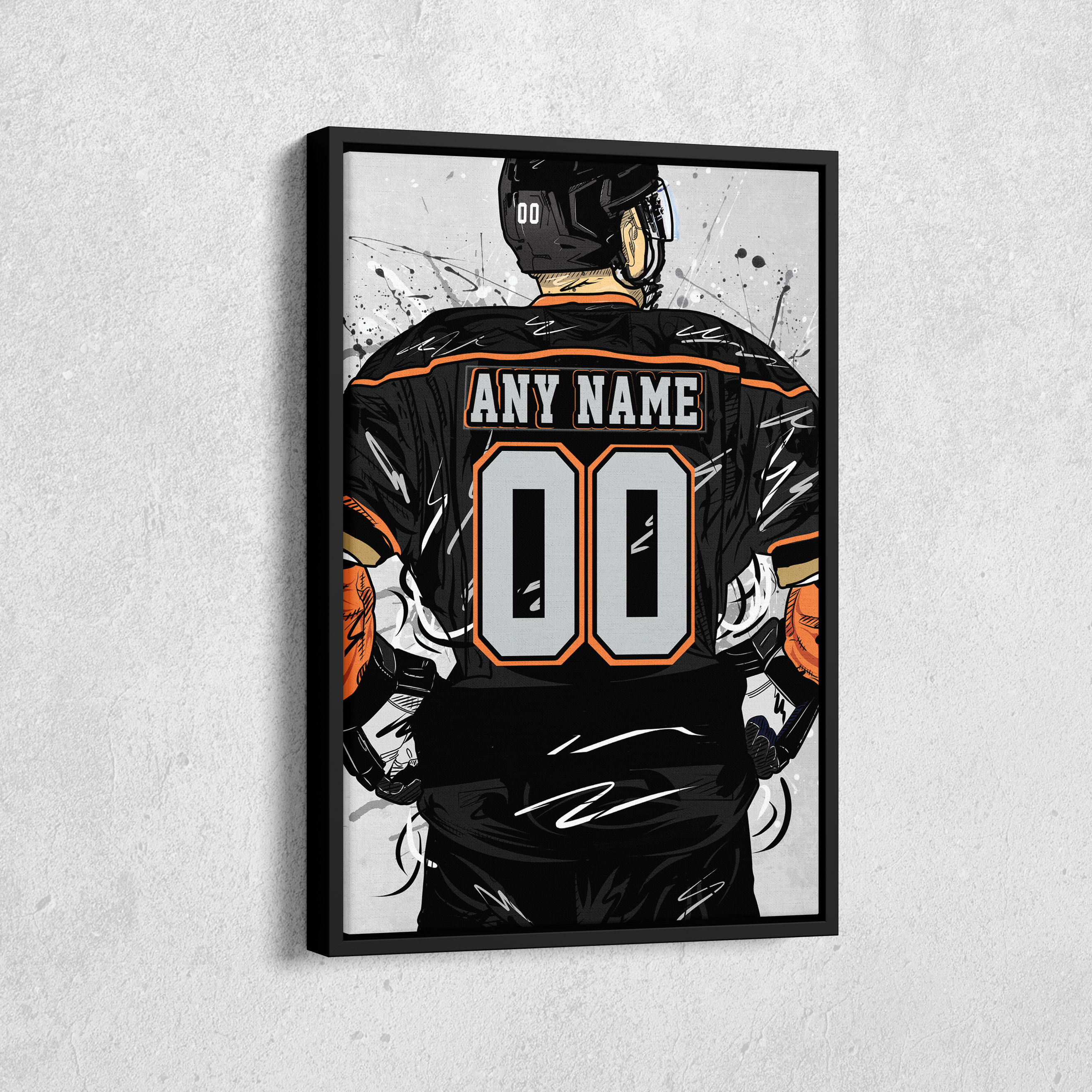 Anaheim Ducks Jersey NHL Neon Personalized Jersey Custom Name 