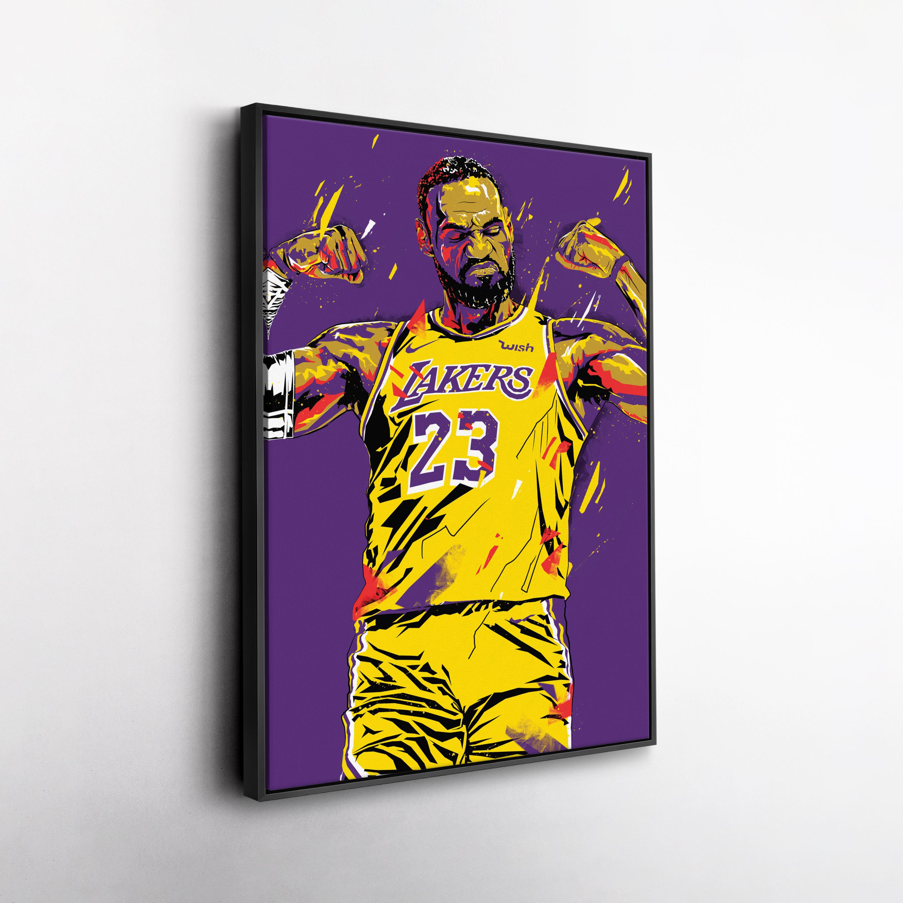 Pop Art Lebron - Etsy