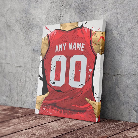rockets wall jersey