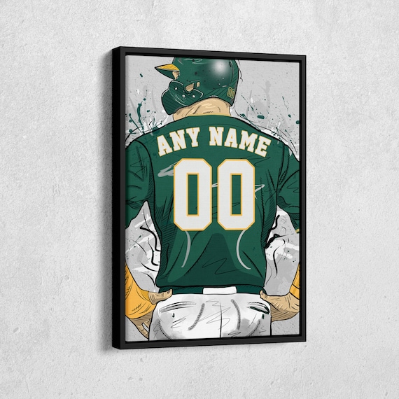 Personalized oakland hotsell a's jersey