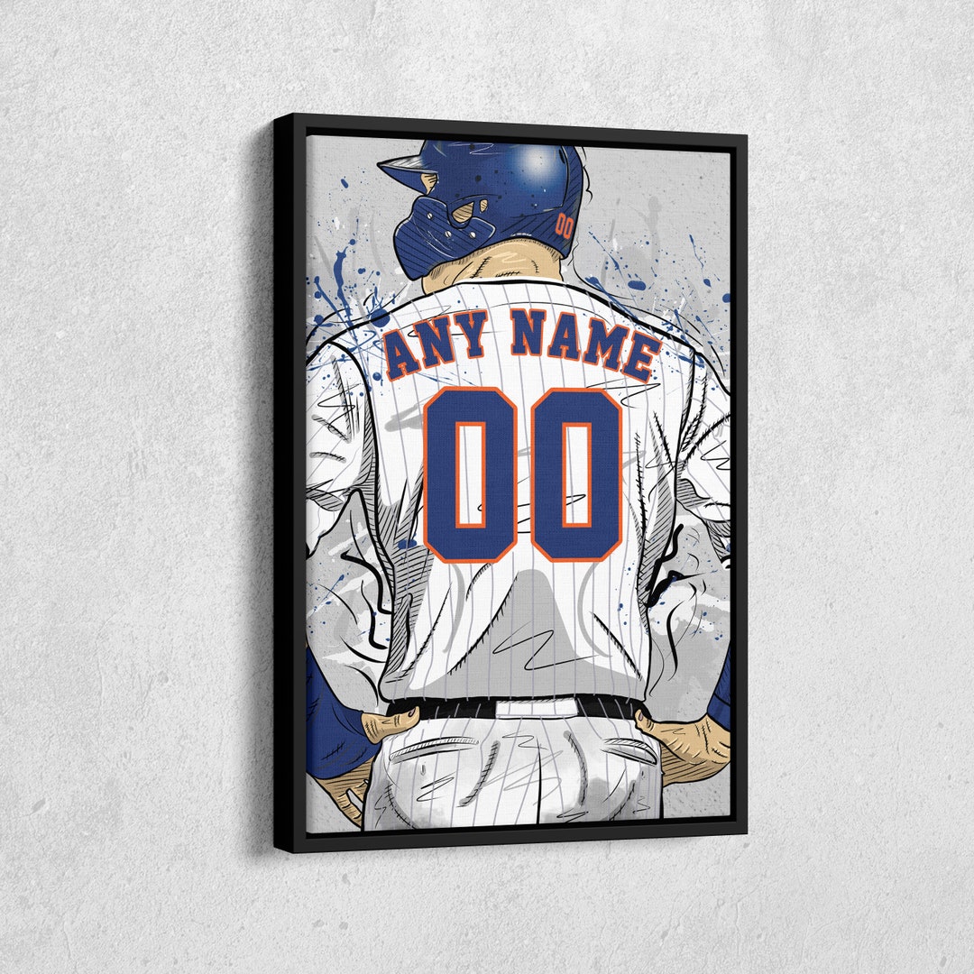New York Mets Jersey MLB Personalized Jersey Custom Name and Number