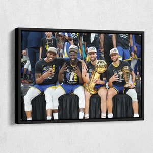 Golden State Warriors Poster 4 time NBA Champions