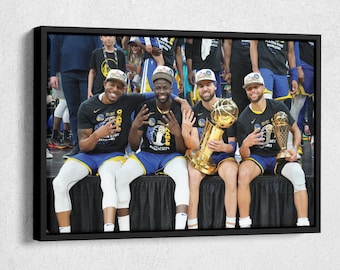 Golden State Warriors Poster 4 time NBA Champions