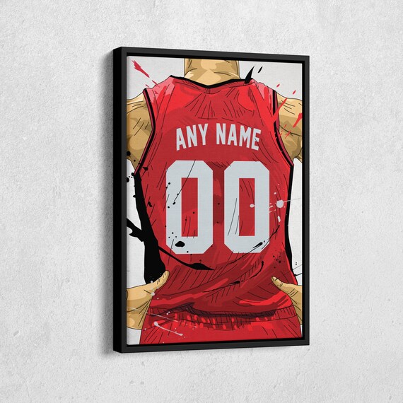 rockets wall jersey