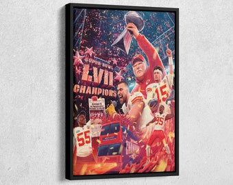 Kansas City Chiefs Kingdom Super Bowl LVII Champions Artwork