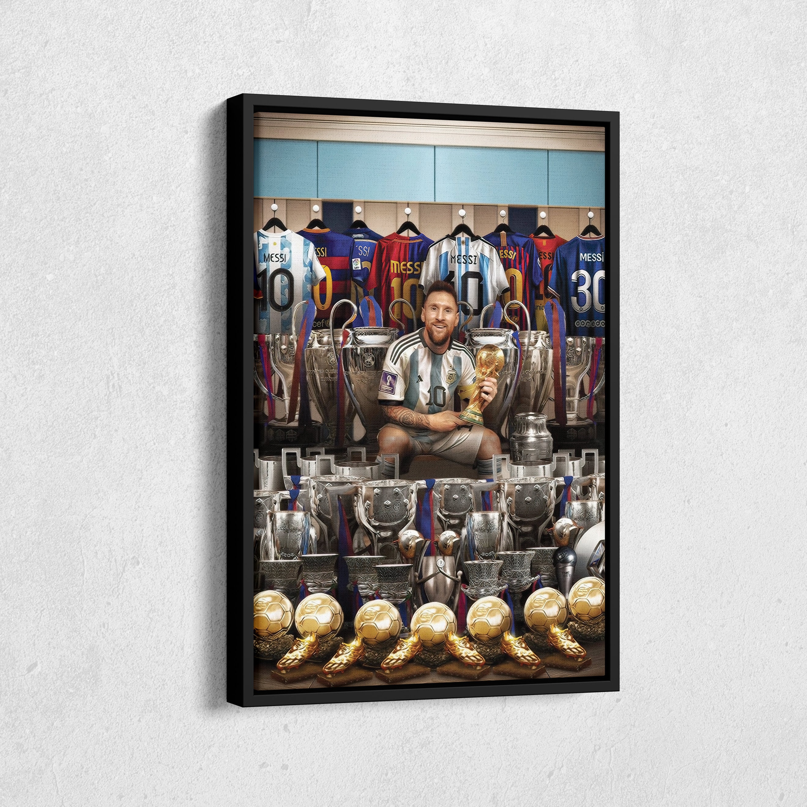 Discover Lionel Messi's conquest of the global game is complete  Poster