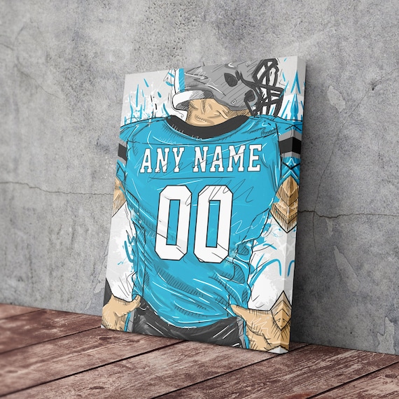 Digital File Carolina Panthers Jersey Personalized Jersey 