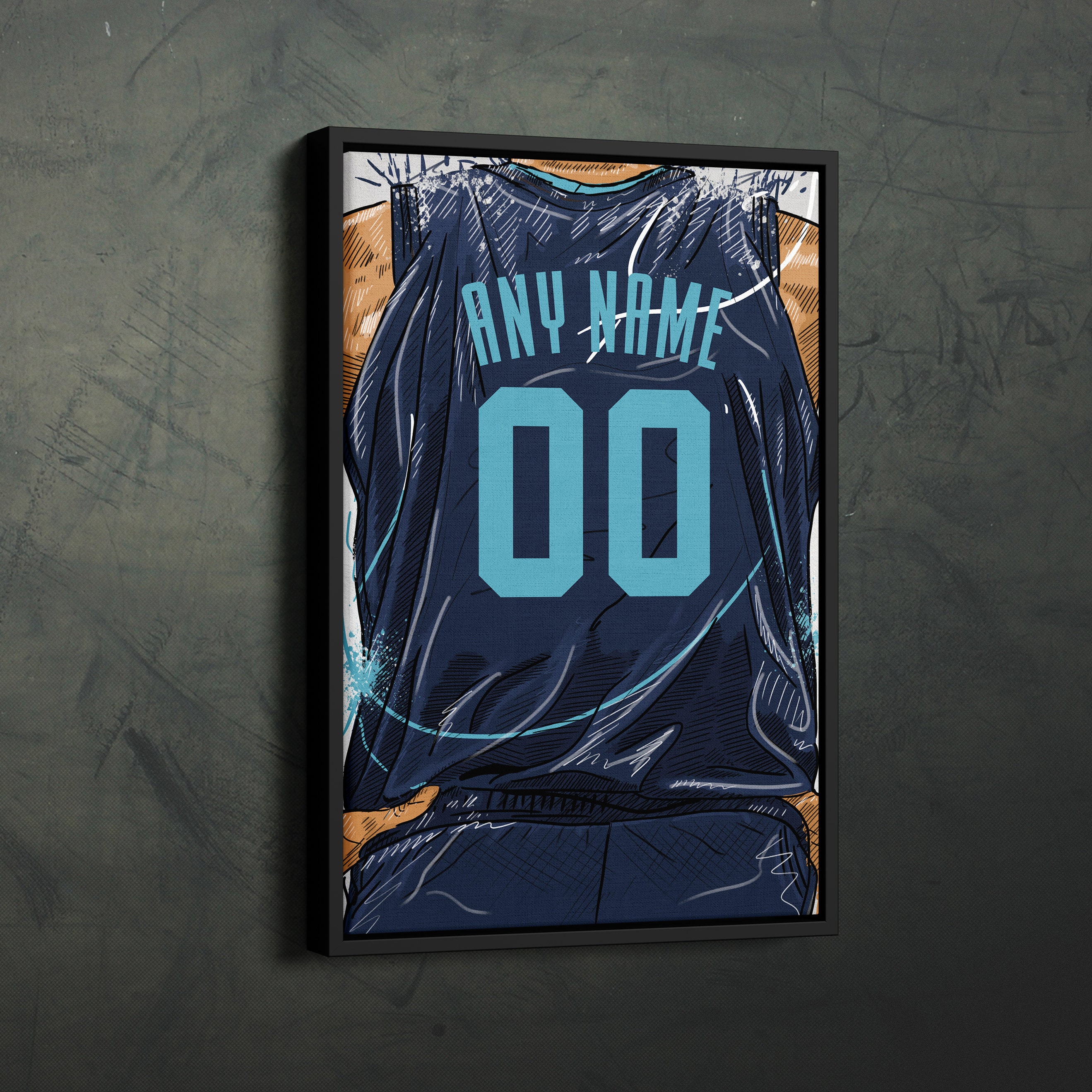 Memphis Grizzlies Jersey NBA Personalized Jersey Custom Name 