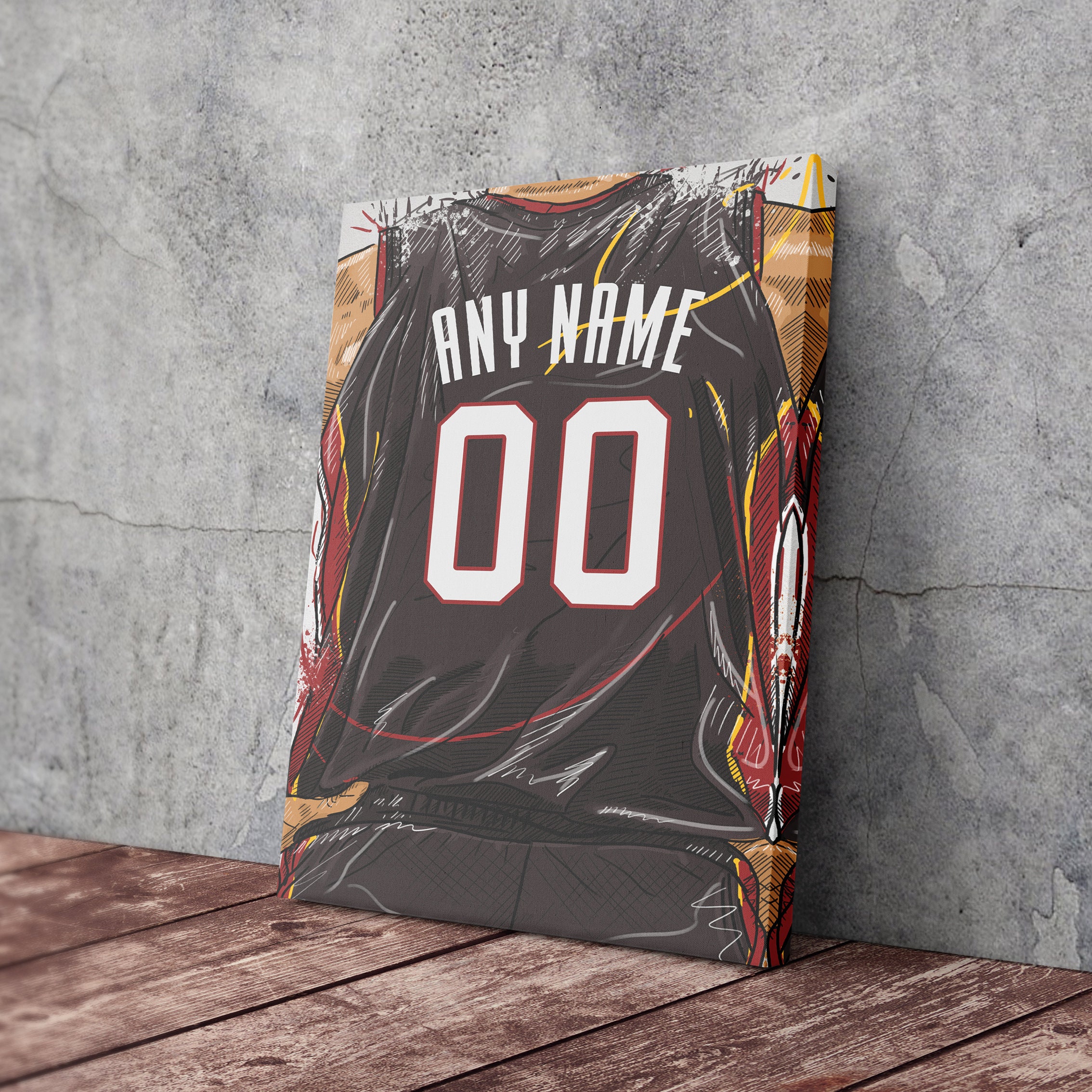 Personalized Nike Miami HEAT Black Replica Kids Jersey – Miami HEAT Store