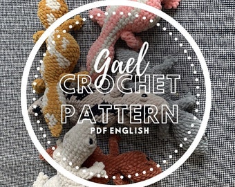 Gael the Gecko Crochet Pattern