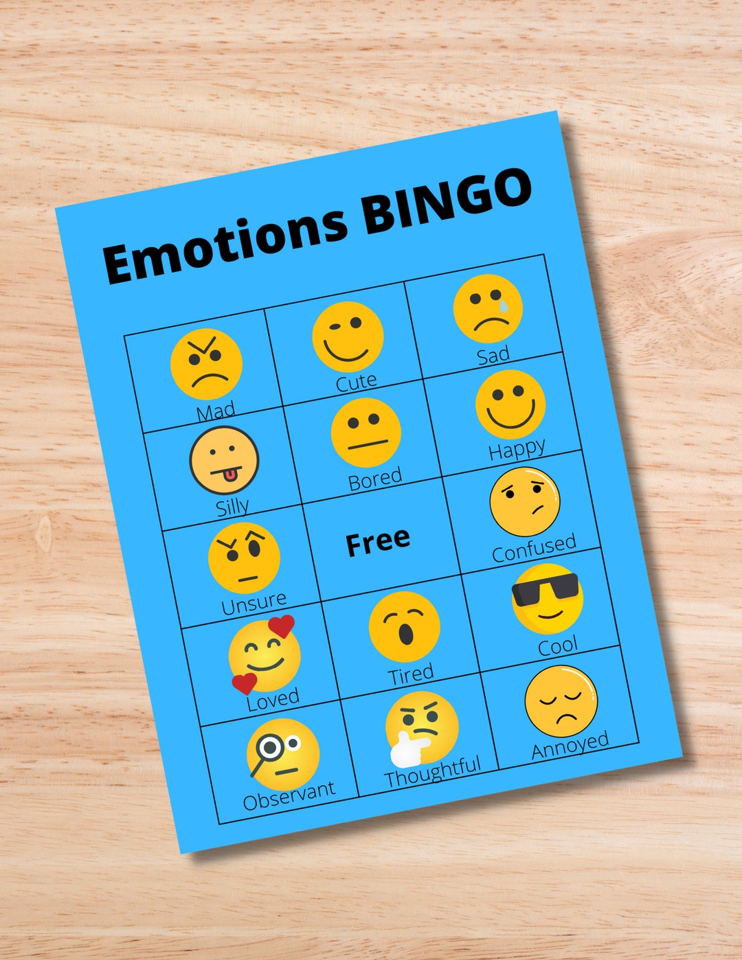BINGO, Emotions BINGO Game, ABA Games, Learning Emotions, Emotion Identification Game, Autism Games - Etsy bingo-emotions-bingo-game-aba-games-learning-emotions-emotion-identification-game-autism-games-etsy