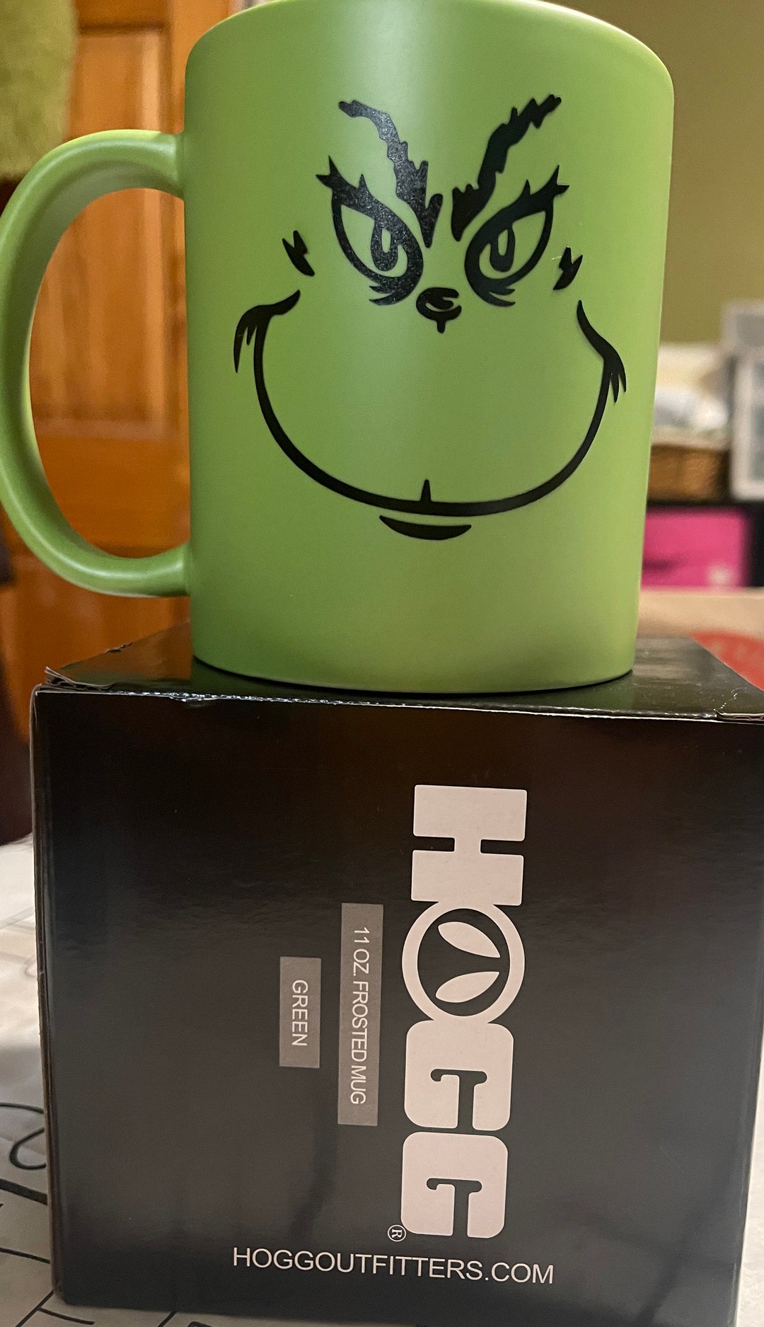 Grinch Coffee Mug Etsy