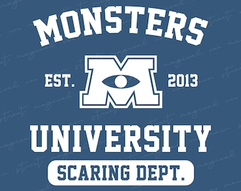 Monsters University SVG – Family Trip Shirt Design (Digital Download)