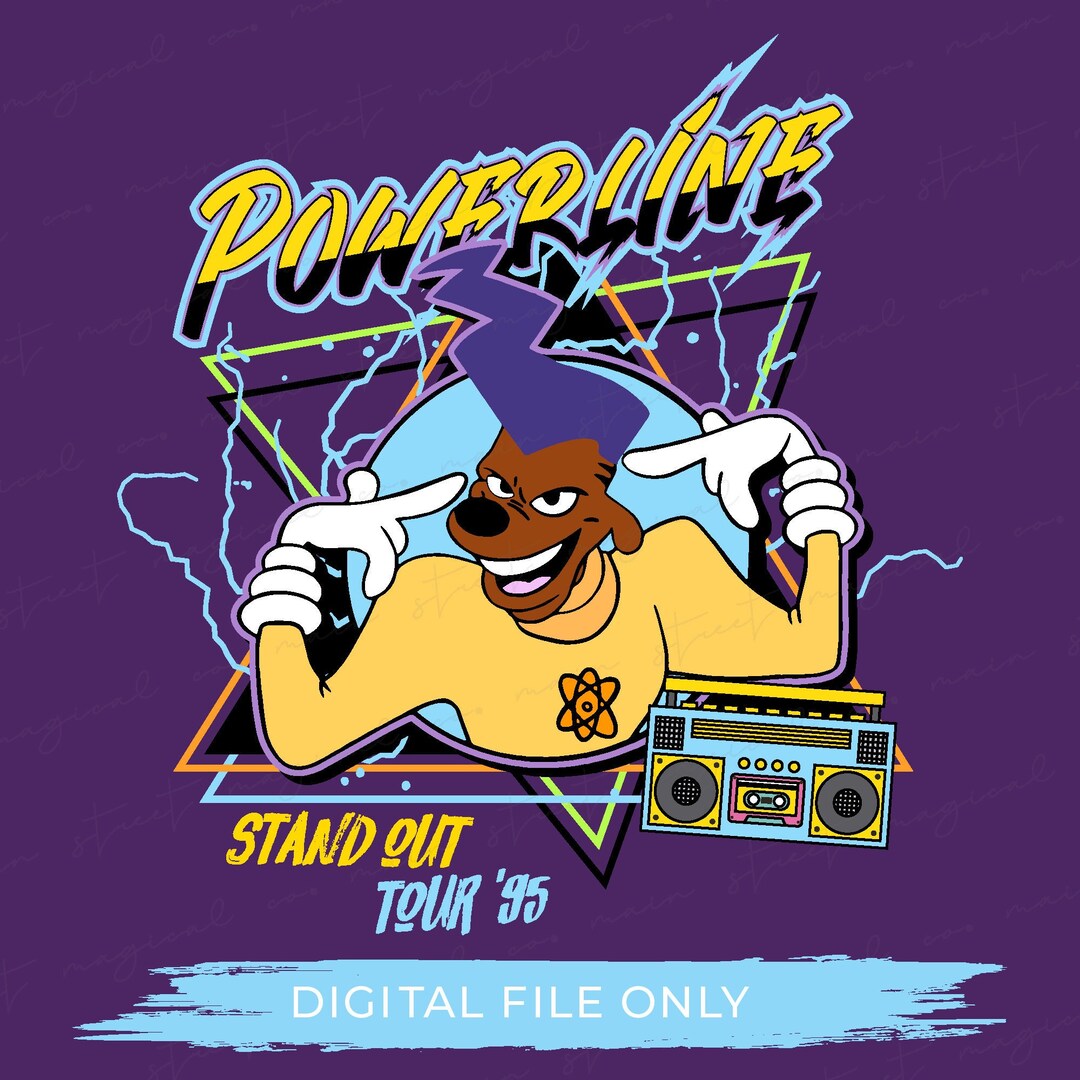 90's Powerline Png Retro WDW Shirt Magical Pdf Png Sublimation DTF - Etsy