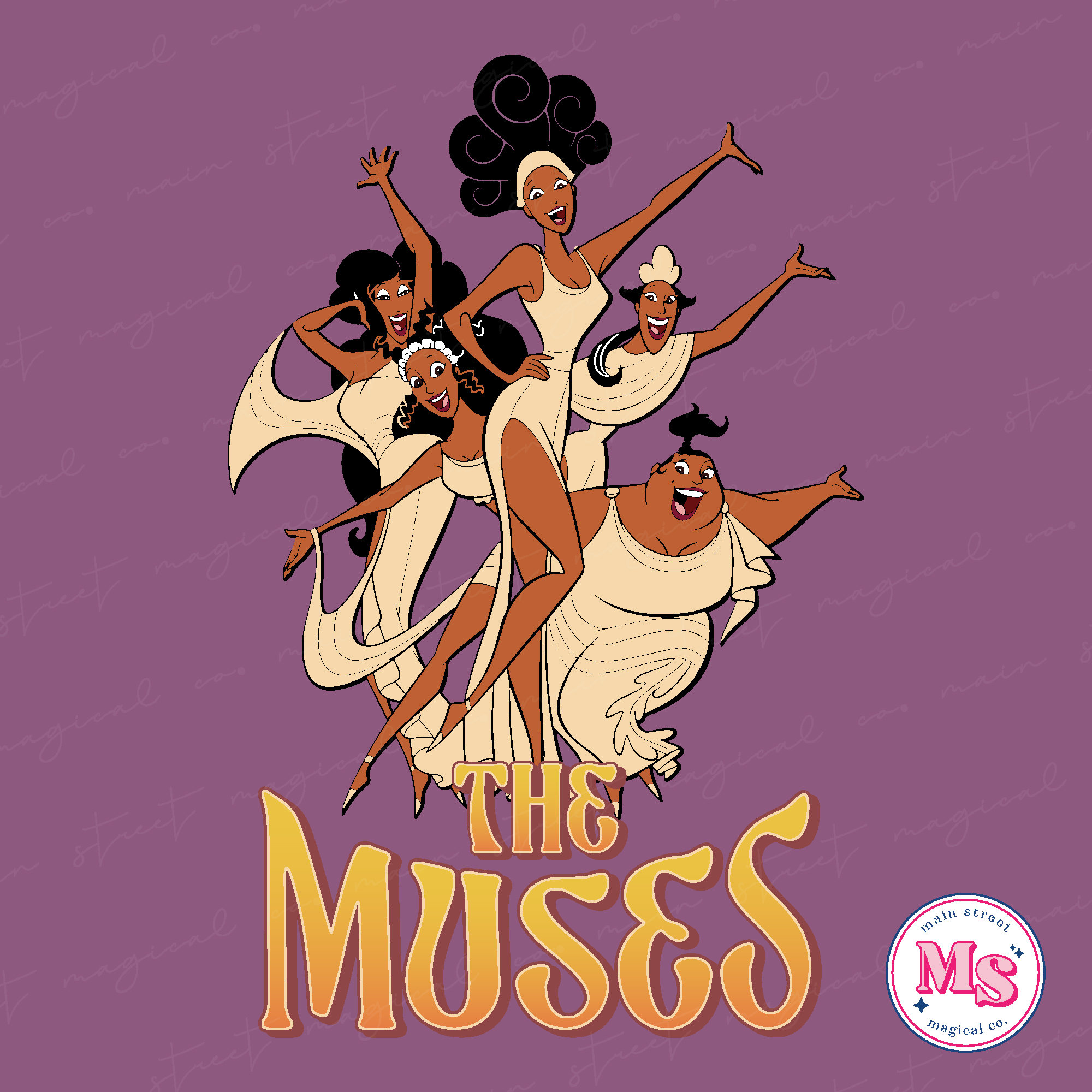 The Muses Png - Hercules - Family Trip Shirt - WDW Shirt - Magical