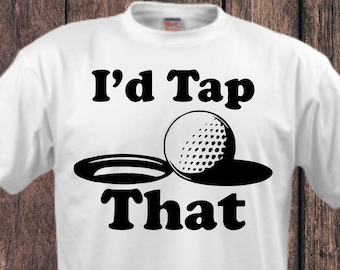 Ik zou tap dat golf SVG, PNG, Cricut ontwerp, silhouet