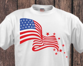 Wavy Flag SVG, PNG, Cricut designs, silhouette