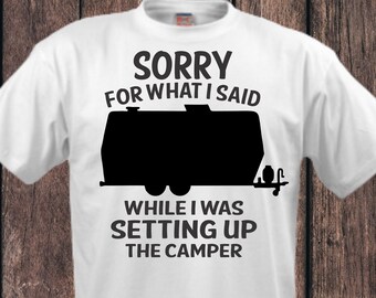 Opzetten camping SVG, PNG, Cricut ontwerp, silhouet, grappig