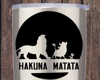 Hakuna Matata SVG, Lion King, PNG, Cricut design, silhouette