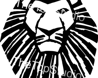 Mufasa SVG, lion king, PNG, Cricut design, silhouette
