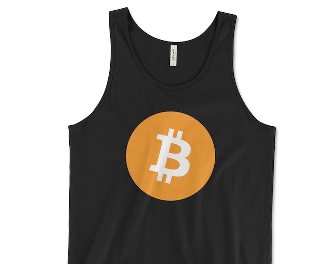 Bitcoin BTC Crypto Cryptocurrency Black Tank Top Bella+Canvas 3480 Altcoin HODL Cripto Criptomonedas UPCT31 Crypto Clothing.