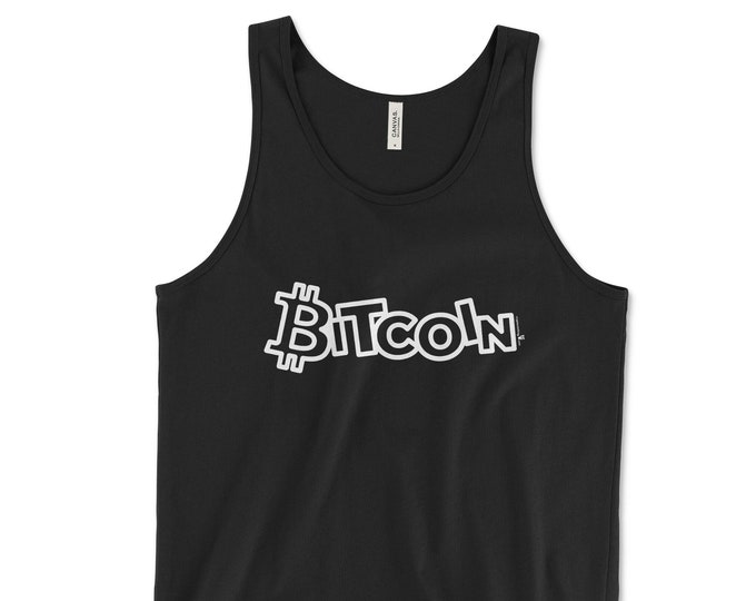 Bitcoin BTC Crypto Cryptocurrency Black Tank Top Bella+Canvas 3480 Altcoin HODL Cripto Criptomonedas UPCT45 Crypto Clothing.