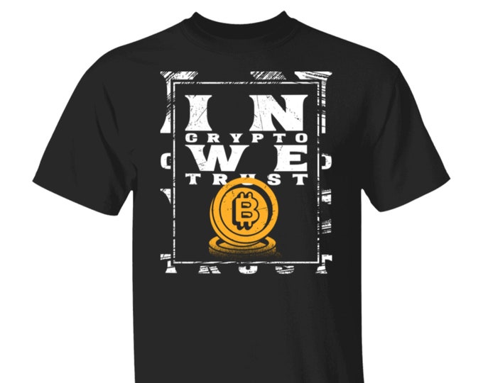 Bitcoin BTC Crypto Cryptocurrency Altcoin HODL Black T-Shirt Unisex #304