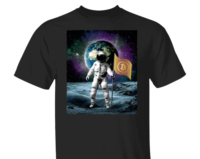 Bitcoin BTC Crypto Cryptocurrency Altcoin HODL Black T-Shirt Unisex #310