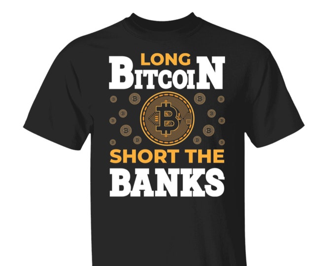 Bitcoin BTC Crypto Cryptocurrency Altcoin HODL Black T-Shirt #284